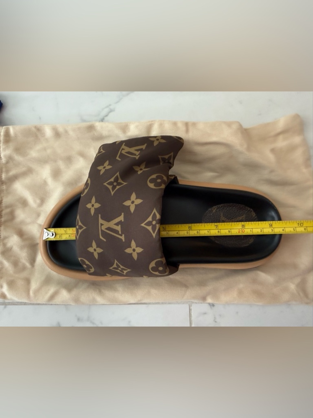 Louis Vuitton Monogram Pillow Slides - Picture 7 of 7